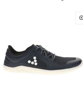 Vivobarefoot Men 9M Primus Lite lll Shoes Black Knit Barefoot Minimalist